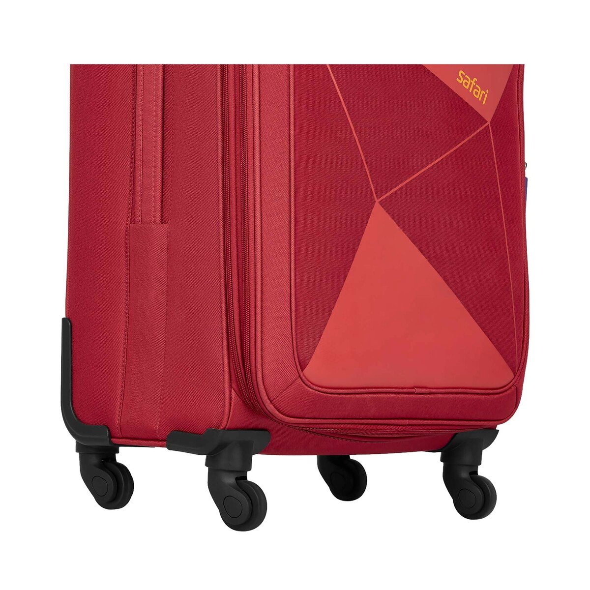 Safari 4Wheel Soft Trolley Prisma 75cm Red