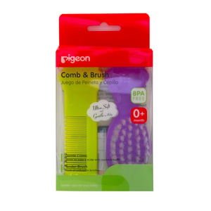Pigeon Comb And Brush Set For Baby Assorted 1 Set