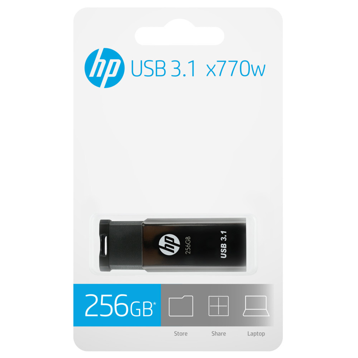 HP USB 3.1 Flash Drive HPFD770W 256GB