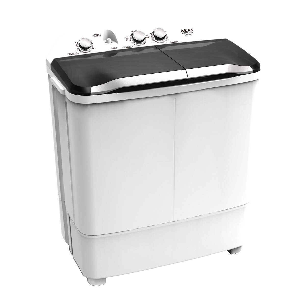Akai Twin Tub Washing Machine-ATT-950S, 7Kg