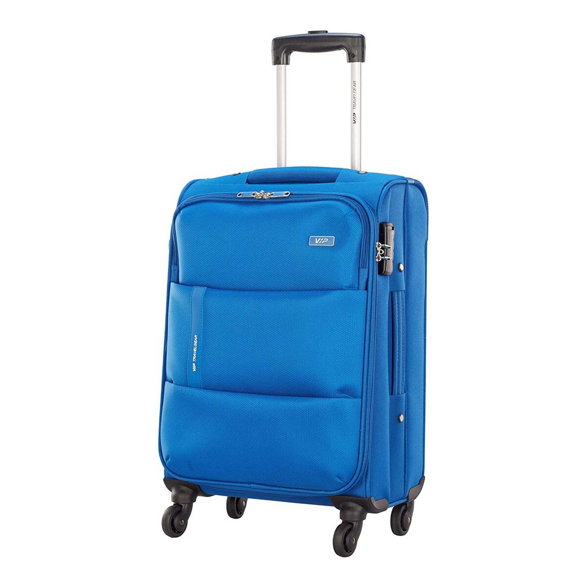 VIP Widget 4 Wheel Soft Trolley, 68 cm, Blue
