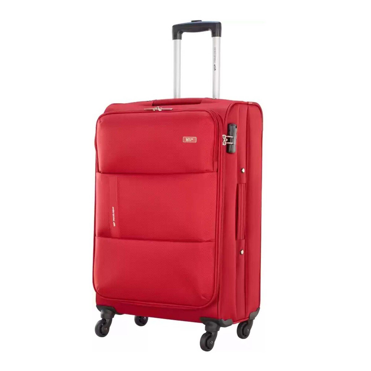VIP Widget 4 Wheel Soft Trolley, 79 cm, Red