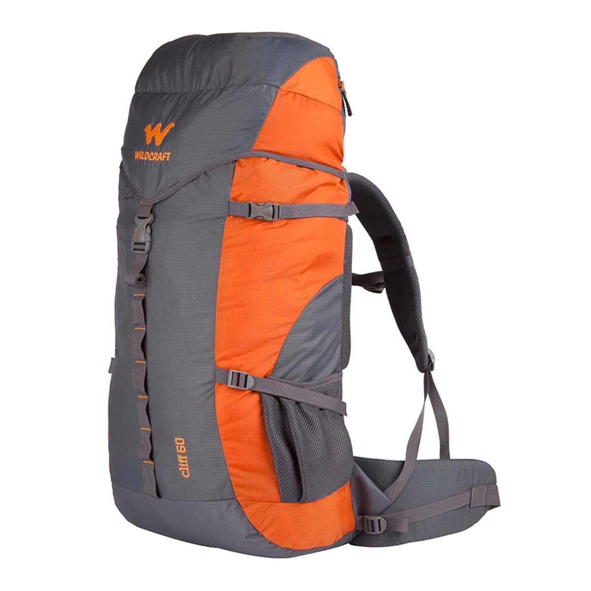 Wildcraft Camping Backpack Cliff 60L Orange + Free: Hypacool Sun Cap