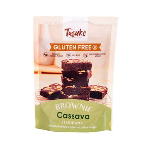 اشتري قم بشراء Tasuko Brownie Cassava Flour Mix 200 g Online at Best Price من الموقع - من لولو هايبر ماركت Cake & Dessert Mixes في الامارات