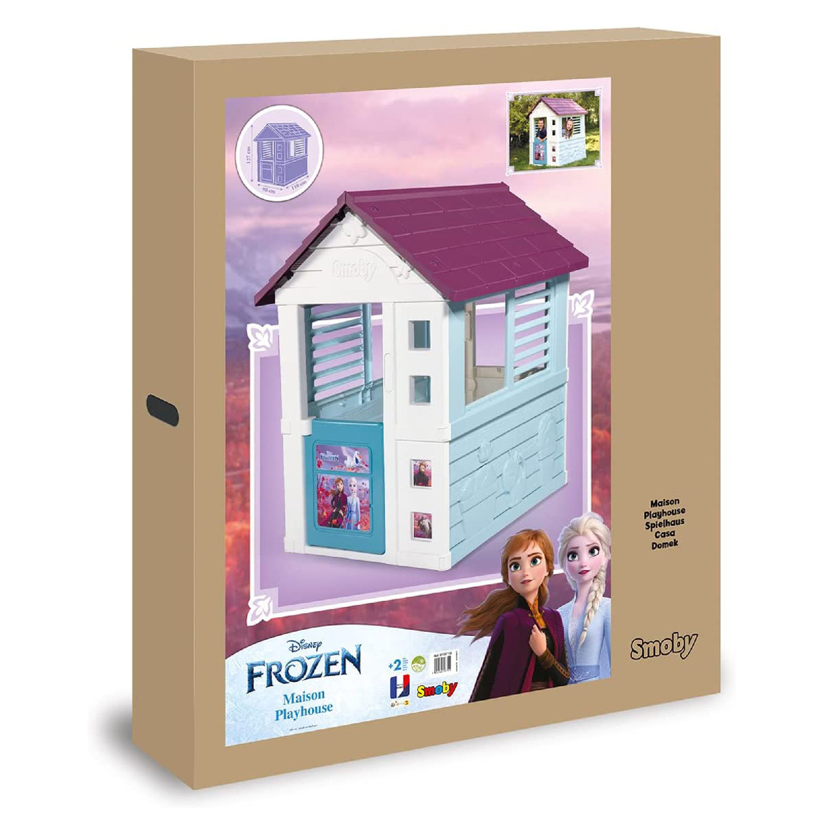 Smoby Frozen Playhouse 7600810719