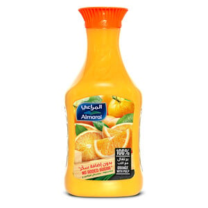 المراعي عصير برتقال 100% مع اللب بدون إضافة سكر 1.4 لتر