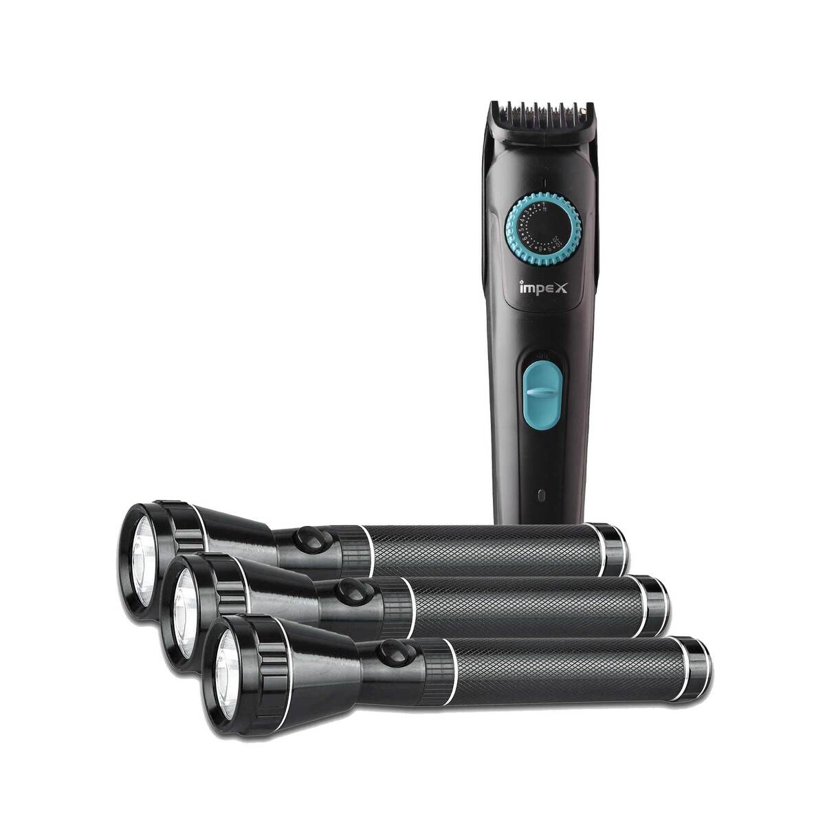 Impex Flash Light CB2225+Hair Trimmer TIDY220