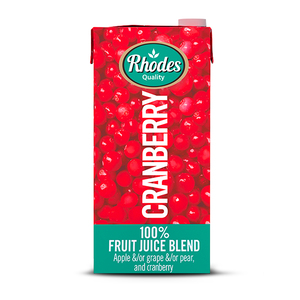 Rhodes Cranberry Fruit Juice 1Litre