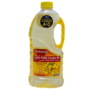 اشتري قم بشراء Alokozay Pure Canola Oil 1.5 Litres Online at Best Price من الموقع - من لولو هايبر ماركت Canola Oil في الامارات