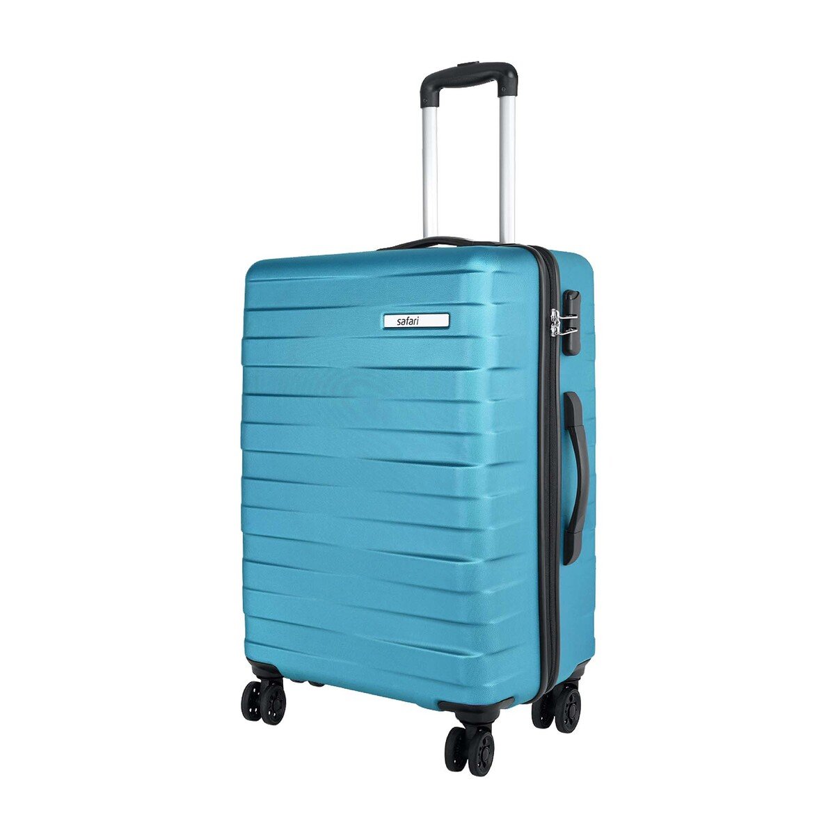 سفاري دورادو حقيبة سفر صلبة 8 عجلات، 69 سم، أزرق مخضر