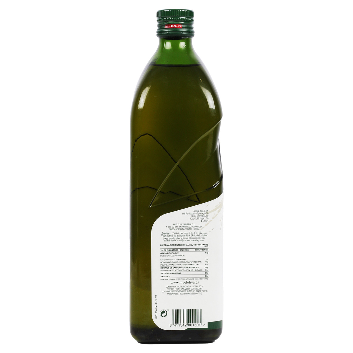 Mueloliva Extra Virgin Olive Oil 1Litre
