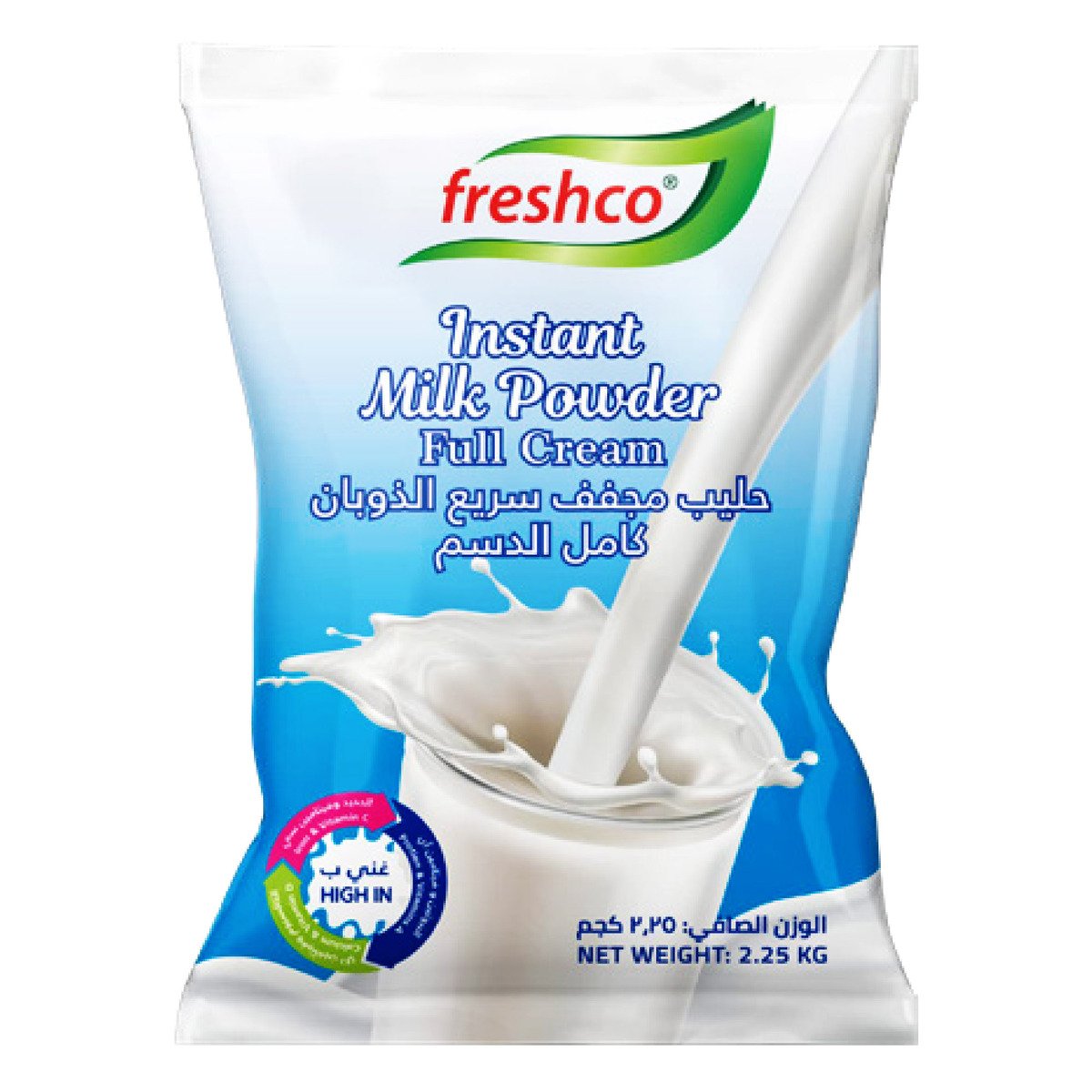 Freshco Instant Milk Powder Full Cream 2.25kg