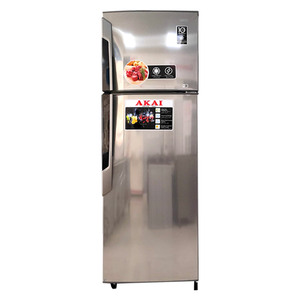 Akai Double Door Refrigerator,ART4400G-238Ltr