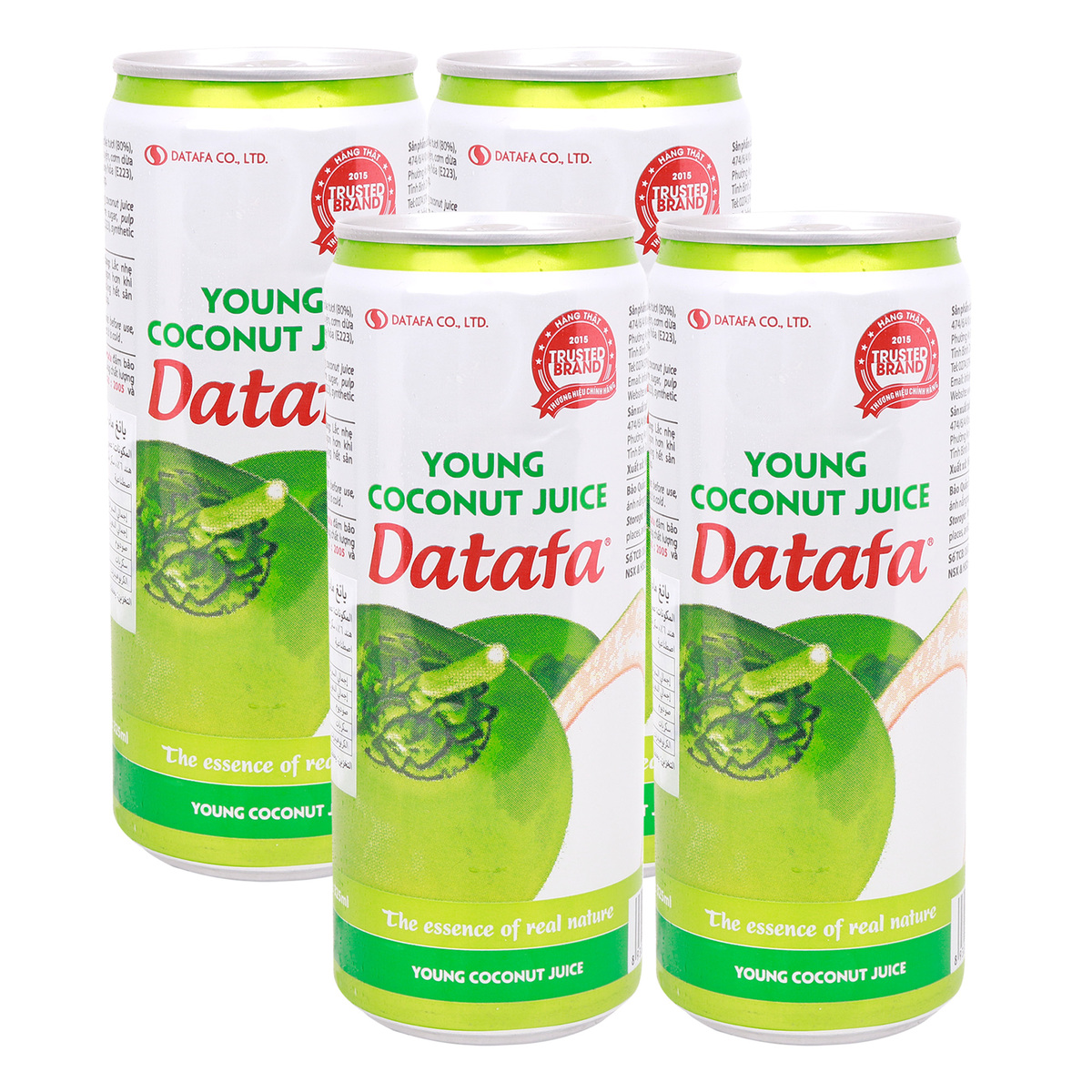 Datafa Young Coconut Juice 4 x 325ml