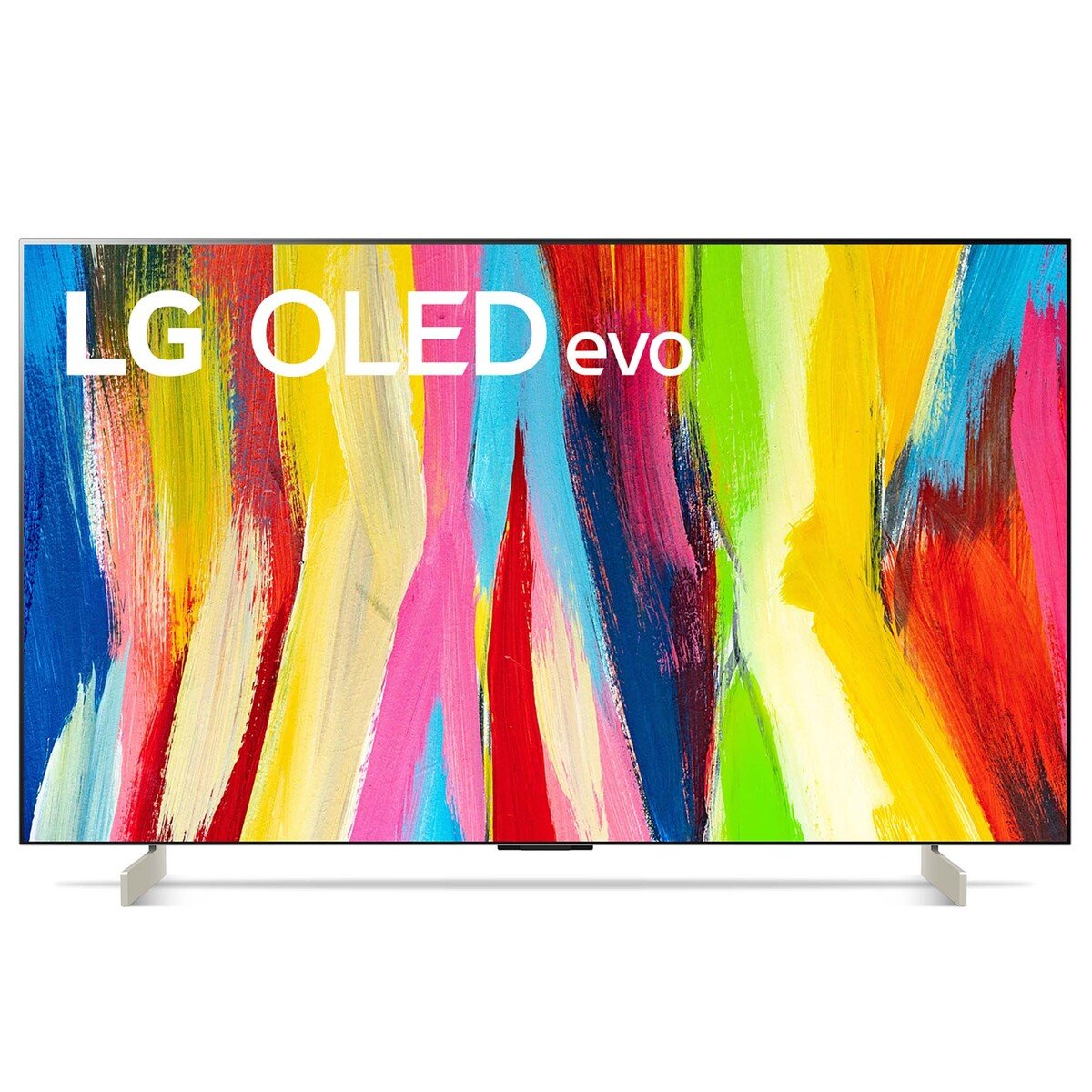 LG OLED evo TV 42 Inch C2 series, New 2022, Cinema Screen Design 4K Cinema HDR webOS22 with ThinQ AI Pixel Dimming - OLED42C26LB