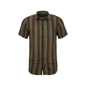 Debackers Men's Printed Shirt Short Sleeve LD082A, Medium