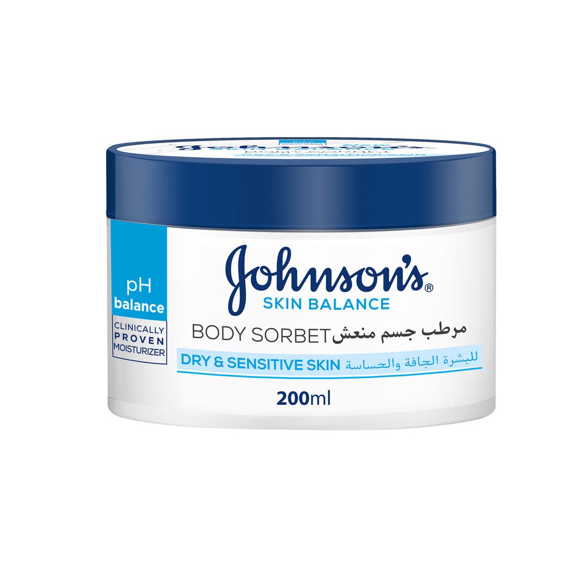 Johnson's Skin Balance Body Sorbet For Dry & Sensitive Skin 2 x 200 ml