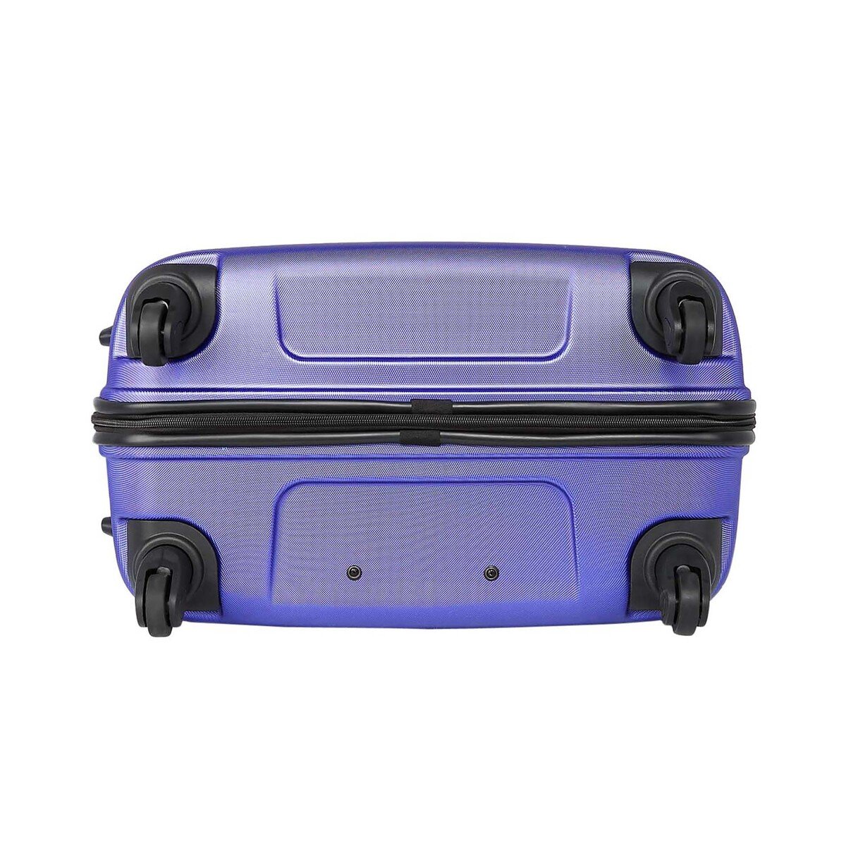 Safari Flo Secure 4Wheel Hard Trolley 3pcs Set (55+65+77cm) Metallic Purple