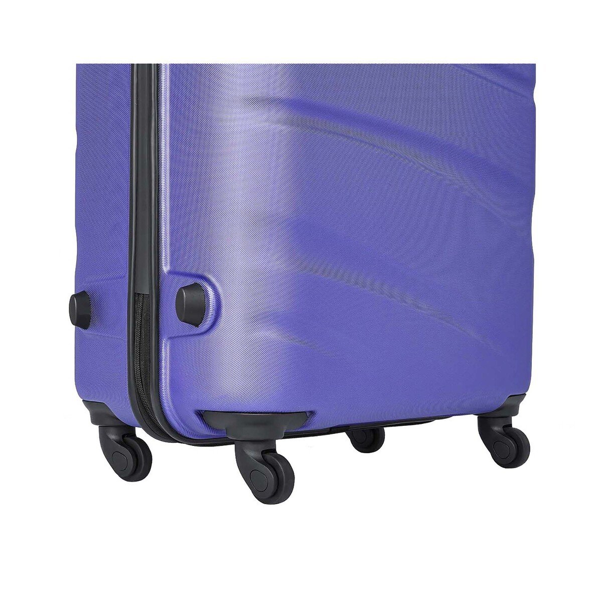 Safari Flo Secure 4Wheel Hard Trolley 3pcs Set (55+65+77cm) Metallic Purple