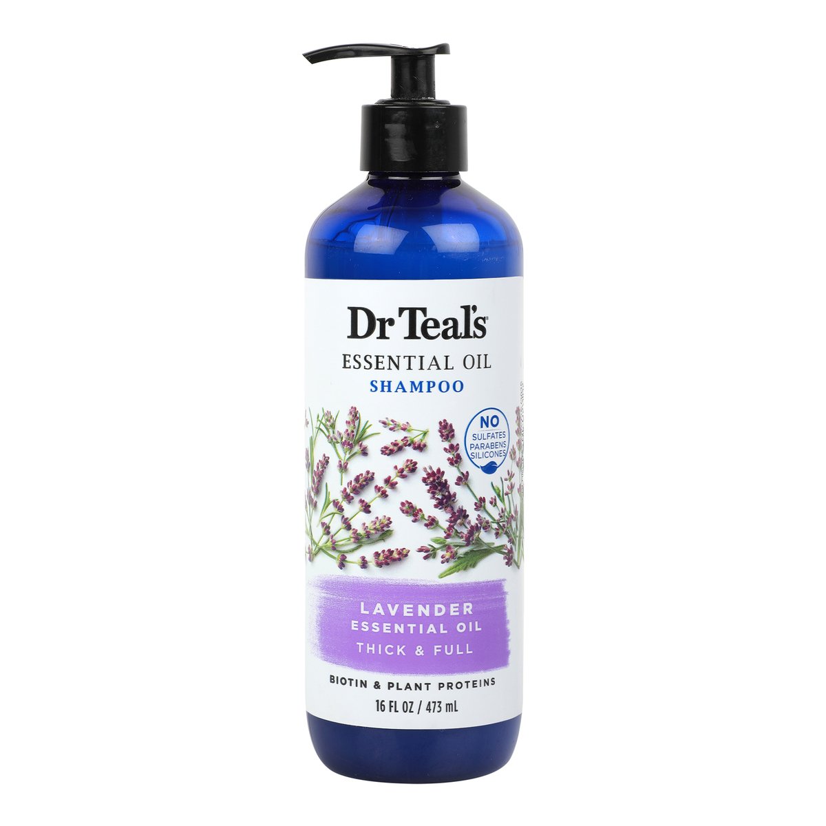 Dr Teal's Lavender Essential Oil Shampoo 473 ml