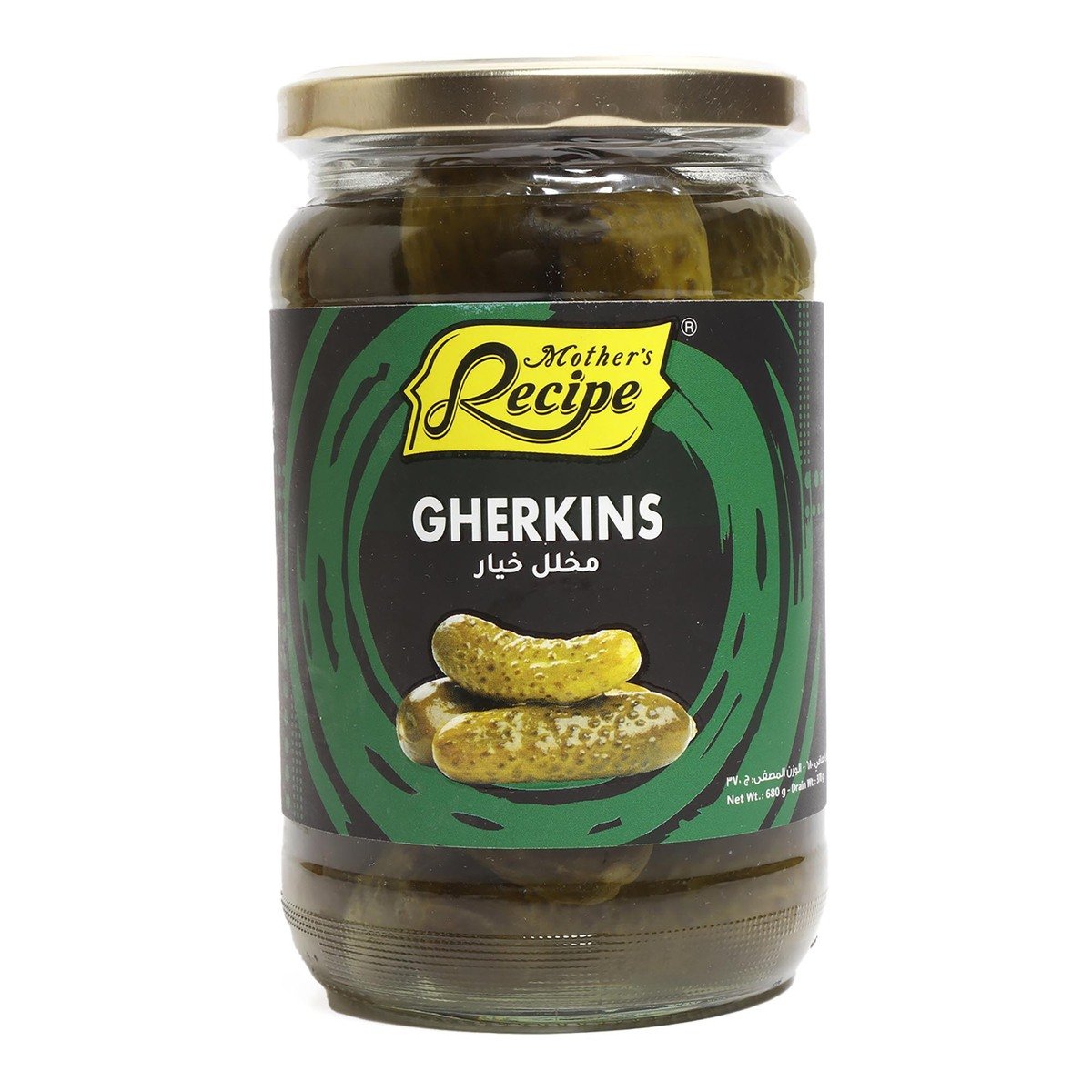 Buy Mothers Recipe Gherkins 680 g Online at Best Price | Pickles | Lulu UAE in UAE