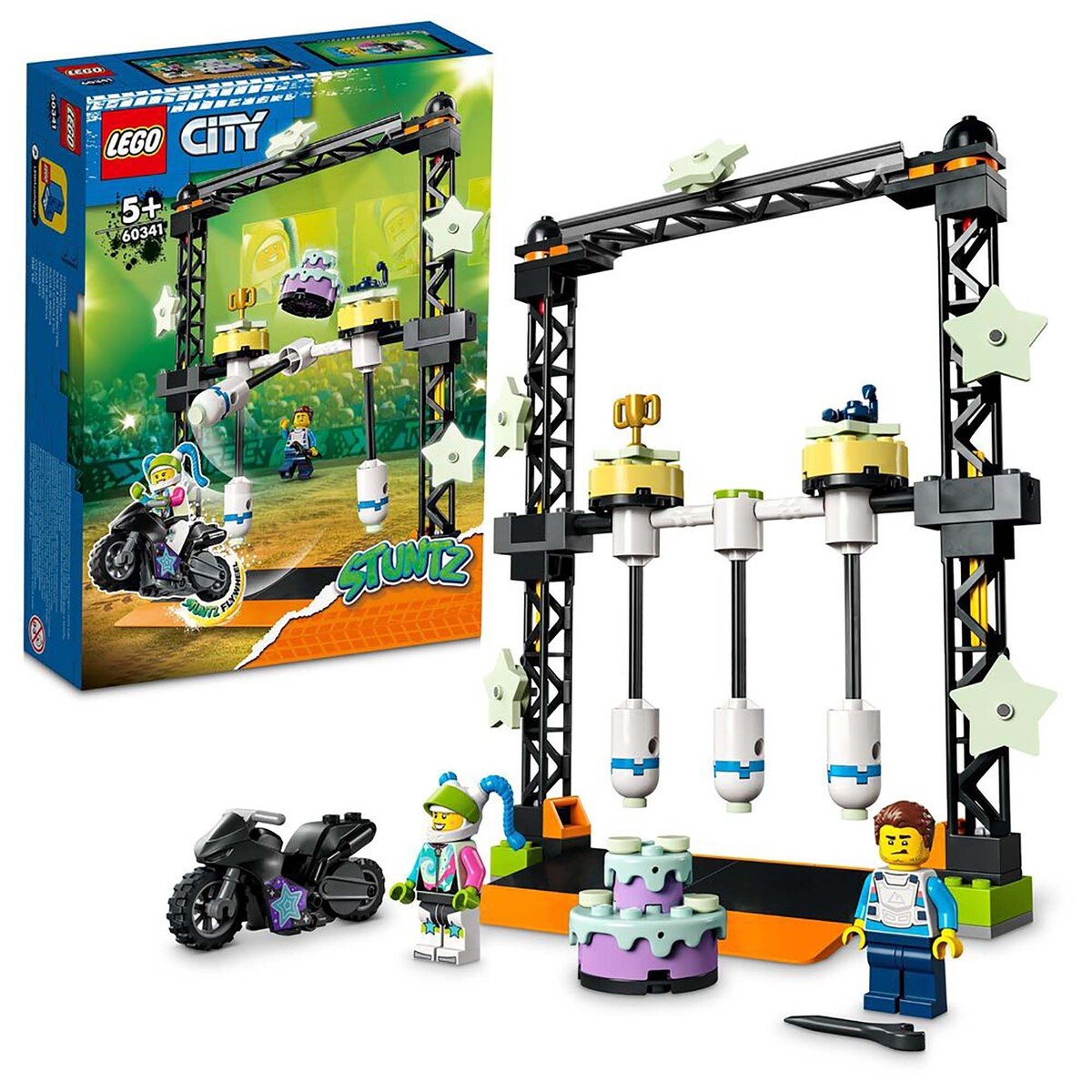Lego 60341 The Knockdown Stunt Challenge Building Set 117pcs