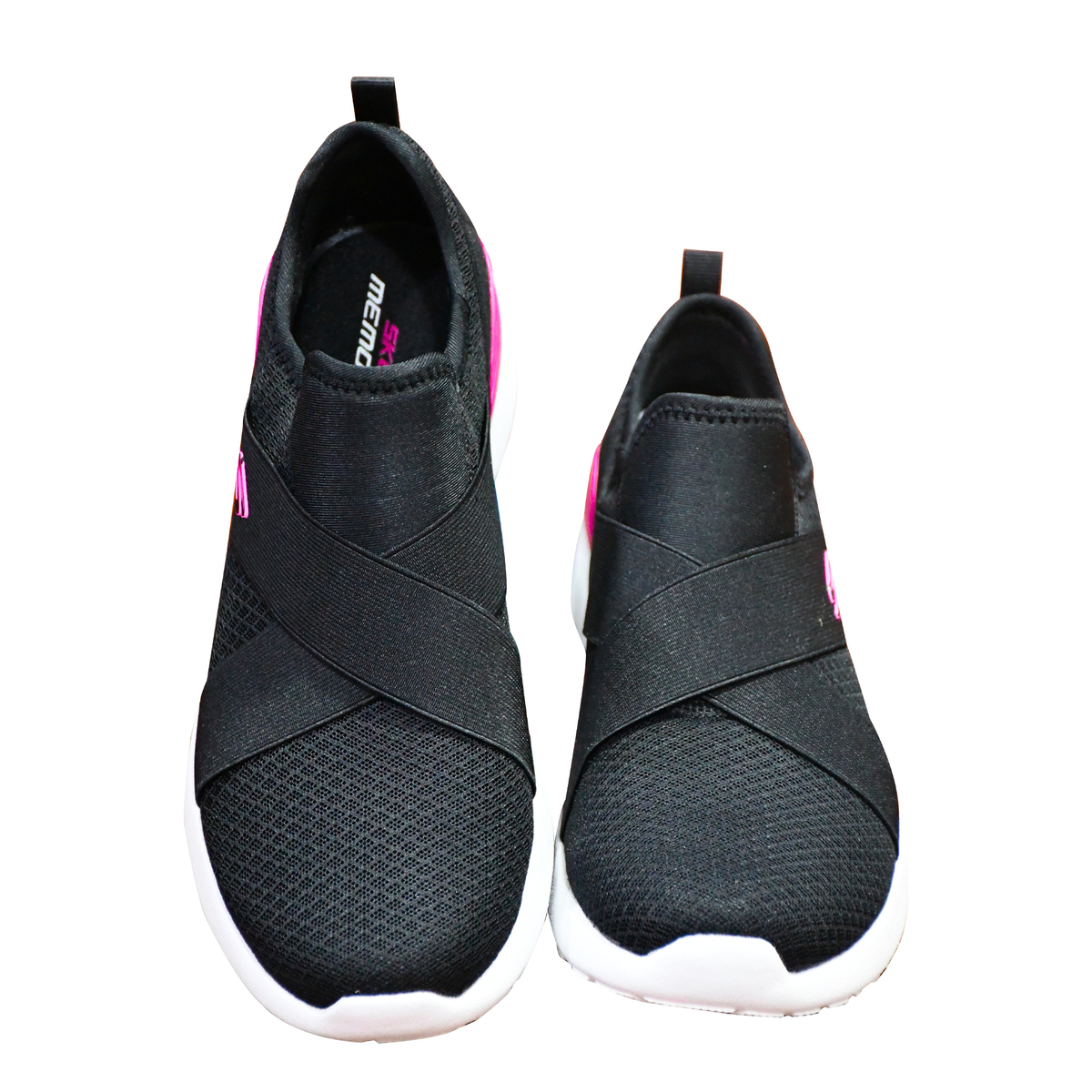 سكيتشرز حذاء رياضي نسائي 149341 أسود وأبيض، 39.5