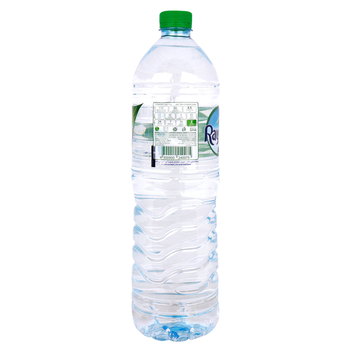 Rayyan Alkaline Natural Water 6 x 1.5Litre