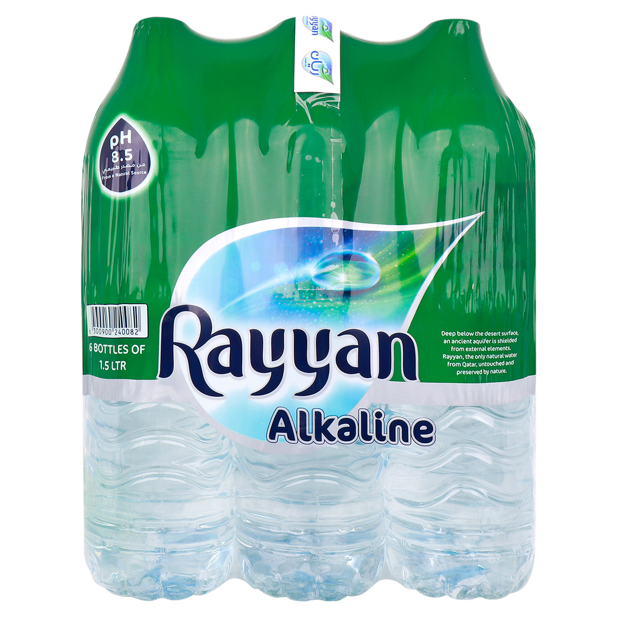 Rayyan Alkaline Natural Water 6 x 1.5Litre