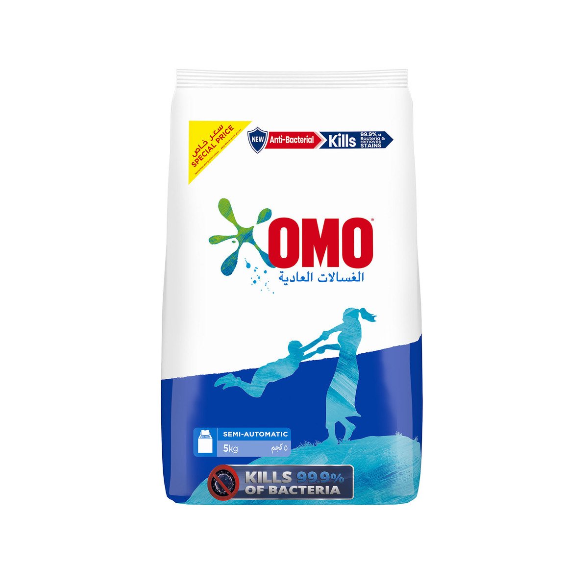 Omo Anti-Bacterial Semi-Automatic Washing Powder 5 kg