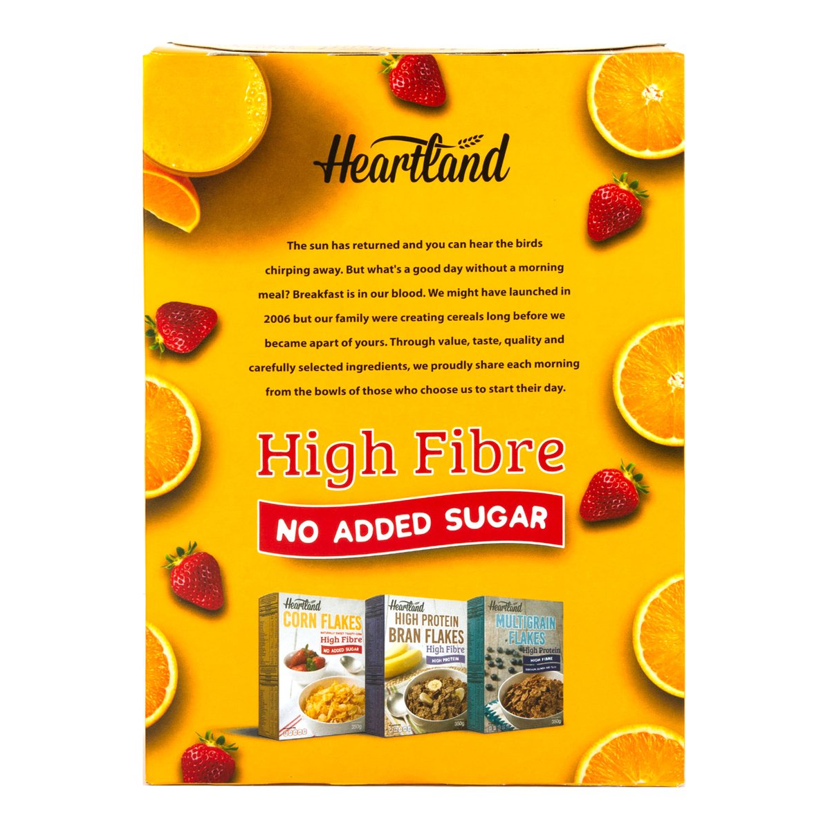 Heartland No Added Sugar Gluten Free Corn Flakes 350 g
