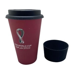 Fifa Logo Bamboo Fibre Cup With Lid 450ml 116551