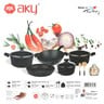 AK Granit Cookware Set 11pcs YMA11