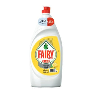 Fairy Plus Lemon Dishwashing Liquid Value Pack 800ml