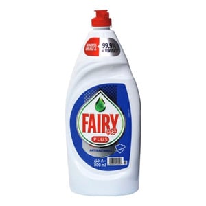 Fairy Plus Antibacterial Dishwashing Liquid Value Pack 800ml