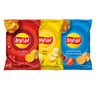 Lay's Chips Assorted Value Pack 3 x 155 g