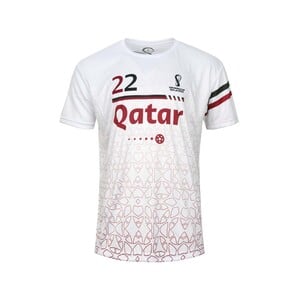 Fifa Men's Football T-Shirt Qatar FIFA344Q, Large