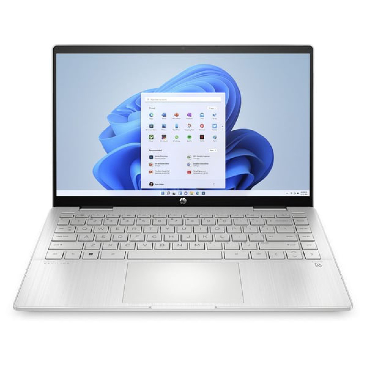 HP Convertible Notebook Pavilion  X360-14-EK0001NE,Intel Core i7,16GB RAM,512GB SSD,Integrated Graphics ,14.0" FHD,Windows 11,English-Arabic Keyboard