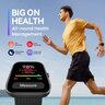 Amazfit Bip 3 (A2172-BIP-3-BLACK) Smart Watch for Women, Health & Fitness Tracker with 1.69" Large Color Display,14-Day Battery Life, 60+ Sports Modes, Blood Oxygen Heart Rate Sleep Monitor, 5 ATM Water-Resistant (Black)