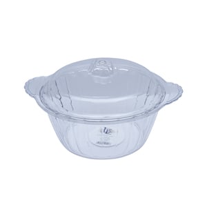 Lord & Lady Plastic Round Bowl With Lid 00006