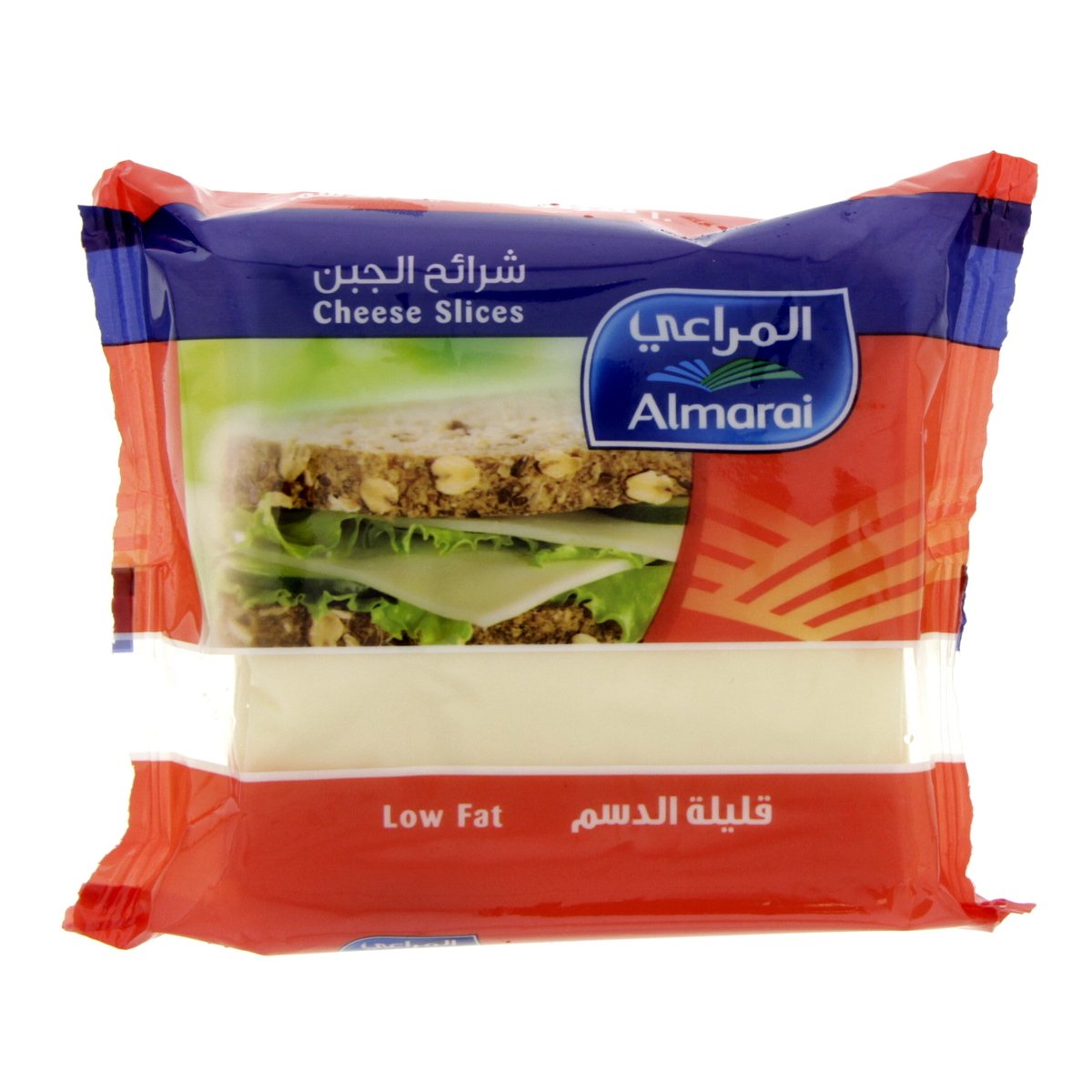 Buy Almarai Low Fat Cheese Slices 200 g Online at Best Price | Sliced Cheese | Lulu UAE in Saudi Arabia