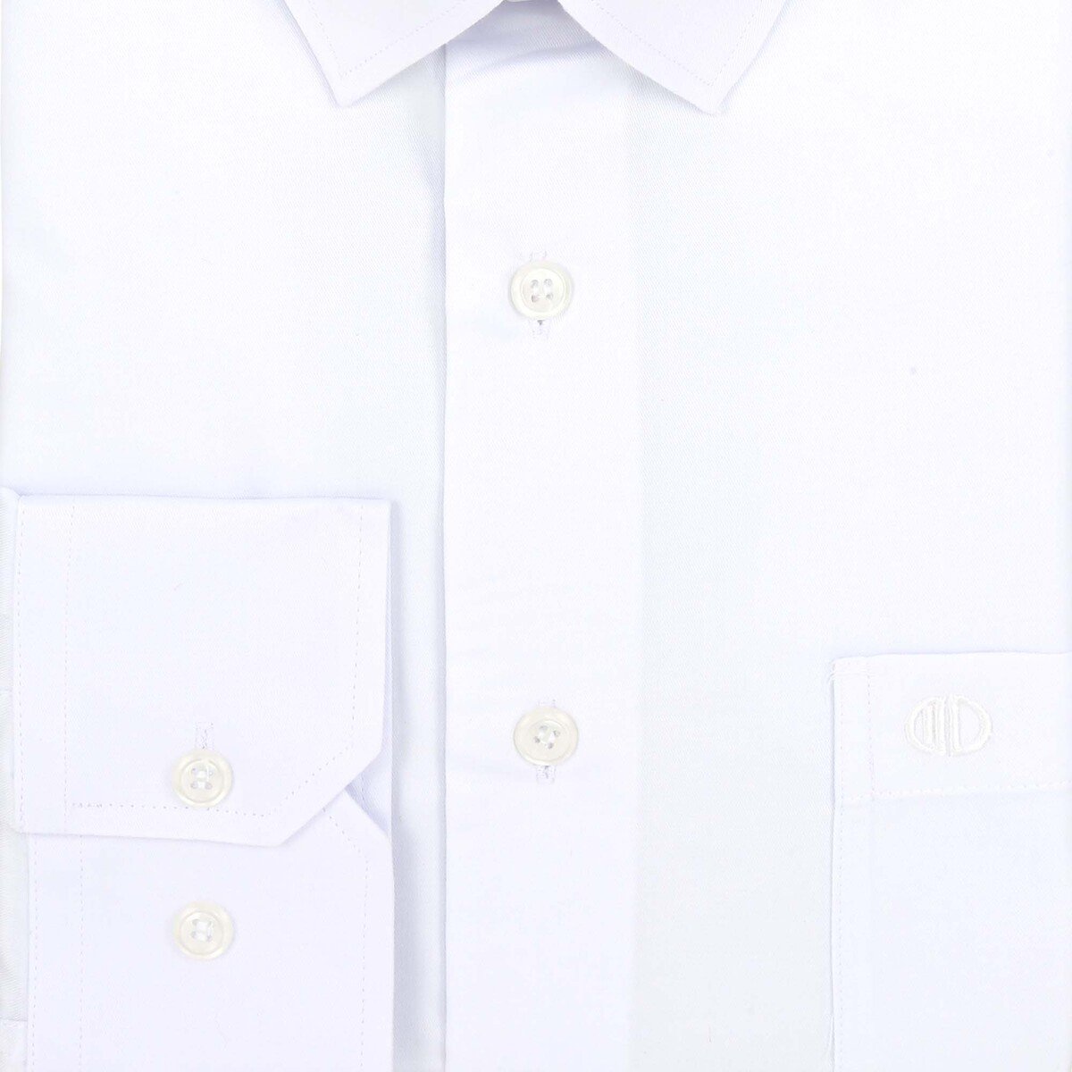 Marco Donateli Men's Formal Shirt Solid White, 44