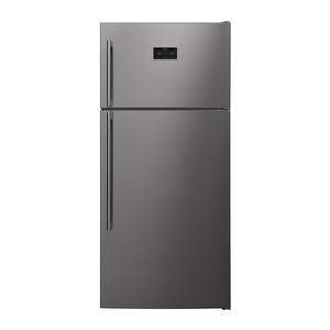 Sharp Top Mount With Optifresh 575 Ltrs (Net Capacity) Two Door Refrigerator, Stainless Steel Color, SJ-SR765-SS3