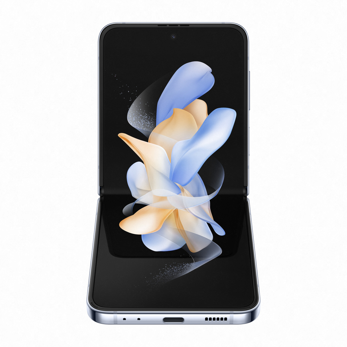 Samsung Galaxy Z Flip 4 5G, SM-F721BLBEMEA, Single SIM and eSIM, 8 GB RAM, 256 GB Storage,Blue