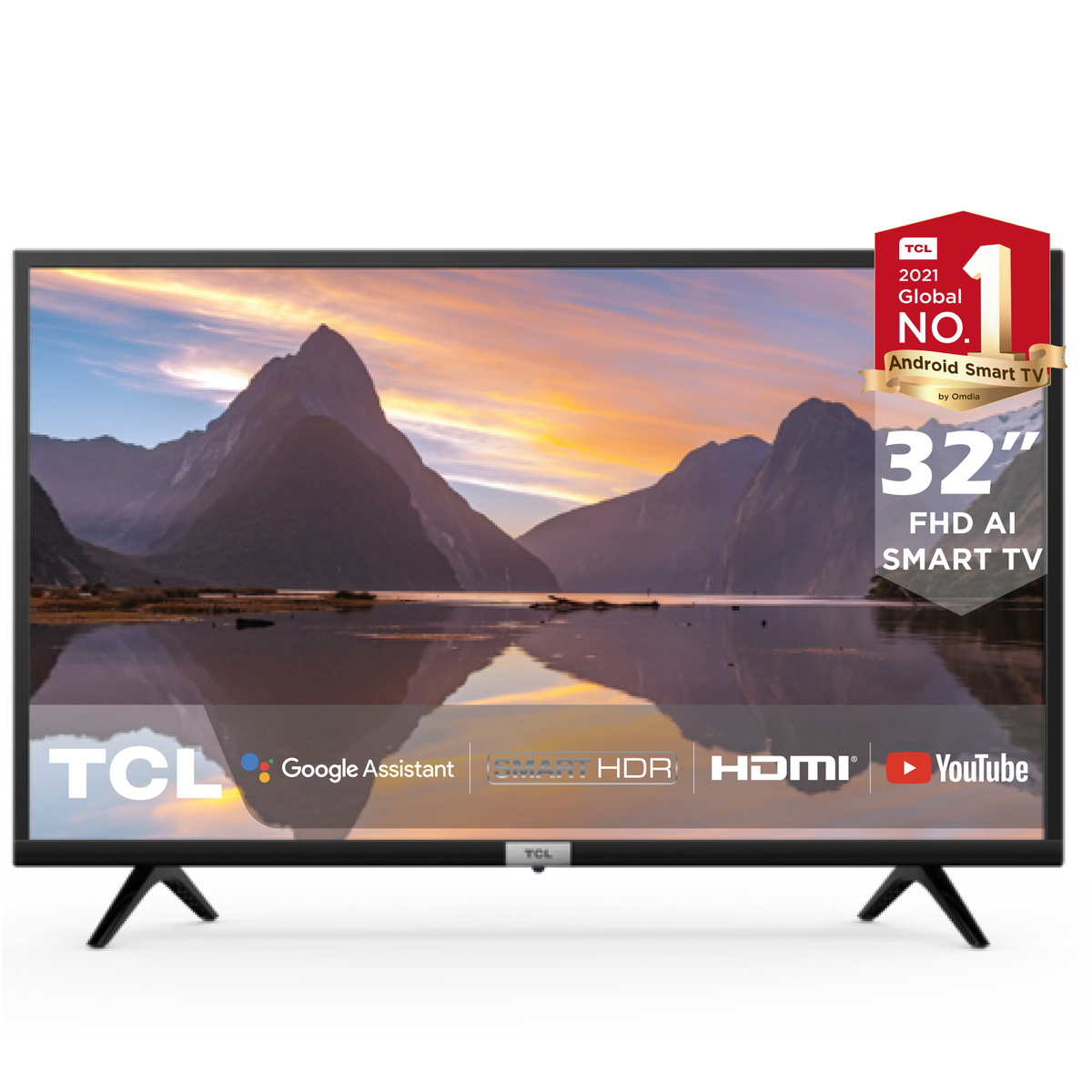 TCL 32 Inches Android Smart HD LED TV, 32S5200