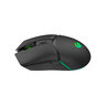 Porodo 7D Wireless/Wired RGB Gaming Mouse - Built-in Rechargeable Battery PDX313-Black