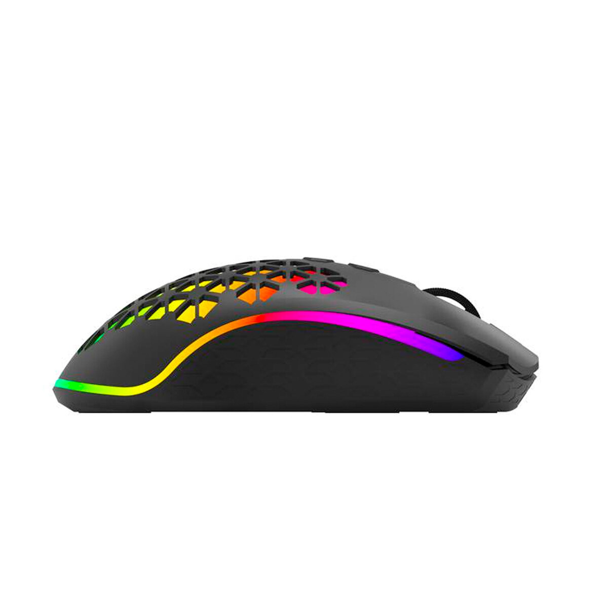 Porodo 9D Wireless RGB Gaming Mouse - Built-in Rechargeable Battery PDX312-Black