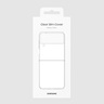 Samsung Galaxy Z Flip4 Clear Slim Cover, EF-QF721CTEGWW, Transparent
