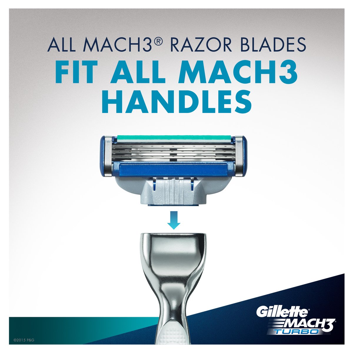 Gillette Mach3 Razor Blades 2 pcs