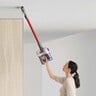 Dyson V8 EXTRA Cordless Vacuum Cleaner, 0.54 litre, 115 Air Watts, Silver/Red
